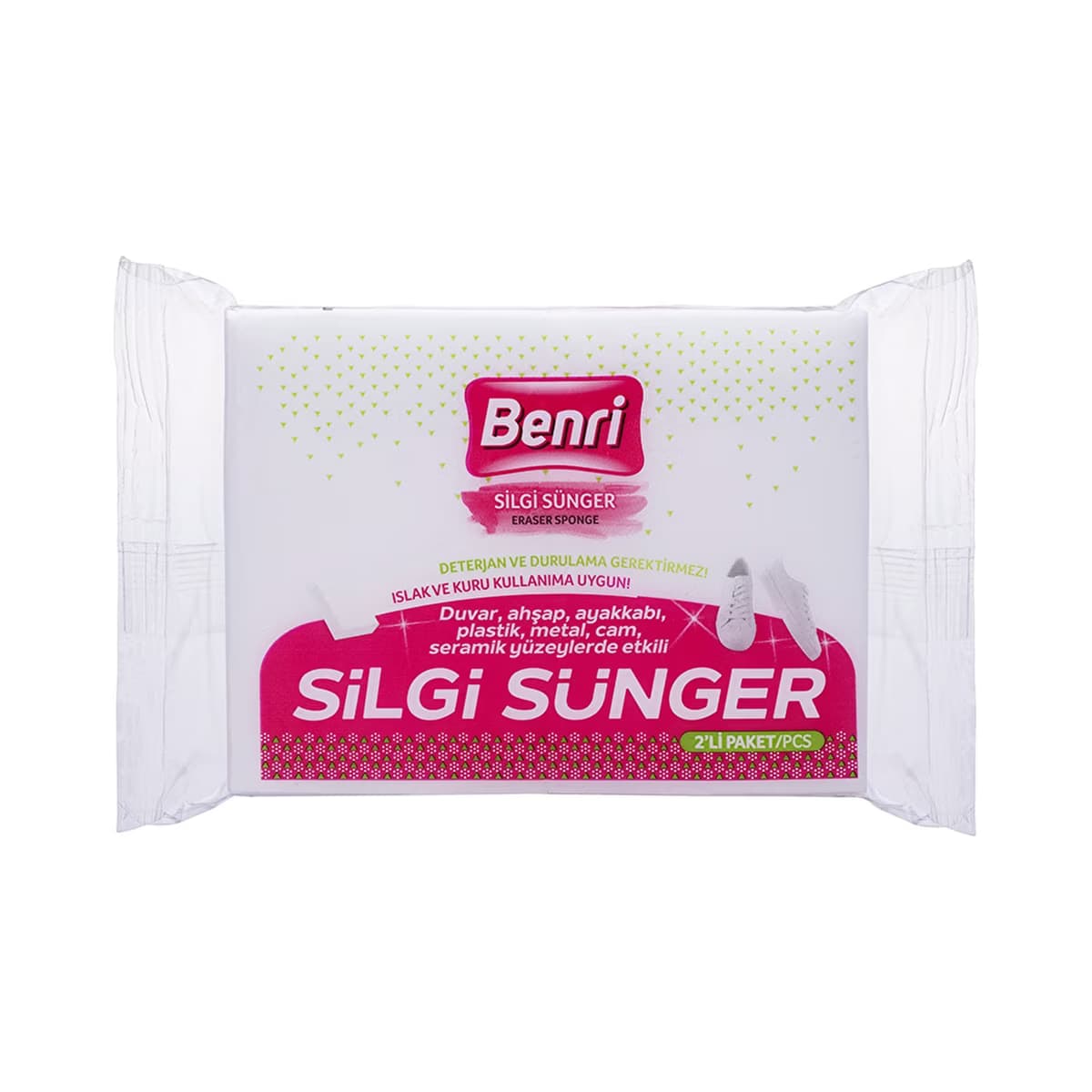 Benri Silgi Sünger 2'li - Gratis
