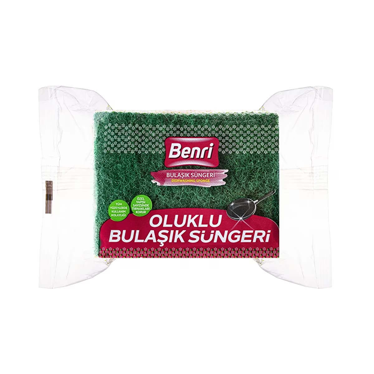 Benri Oluklu Bulaşık Süngeri - Gratis