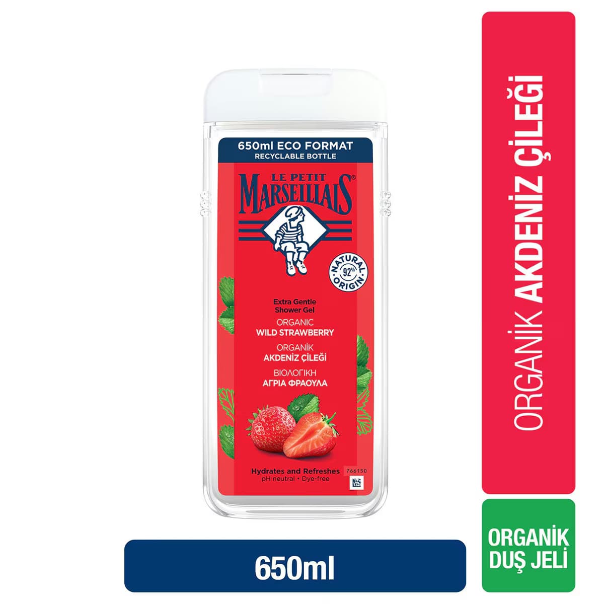 Le Petit Marseillais Akdeniz Çileği Duş Jeli 650 ml