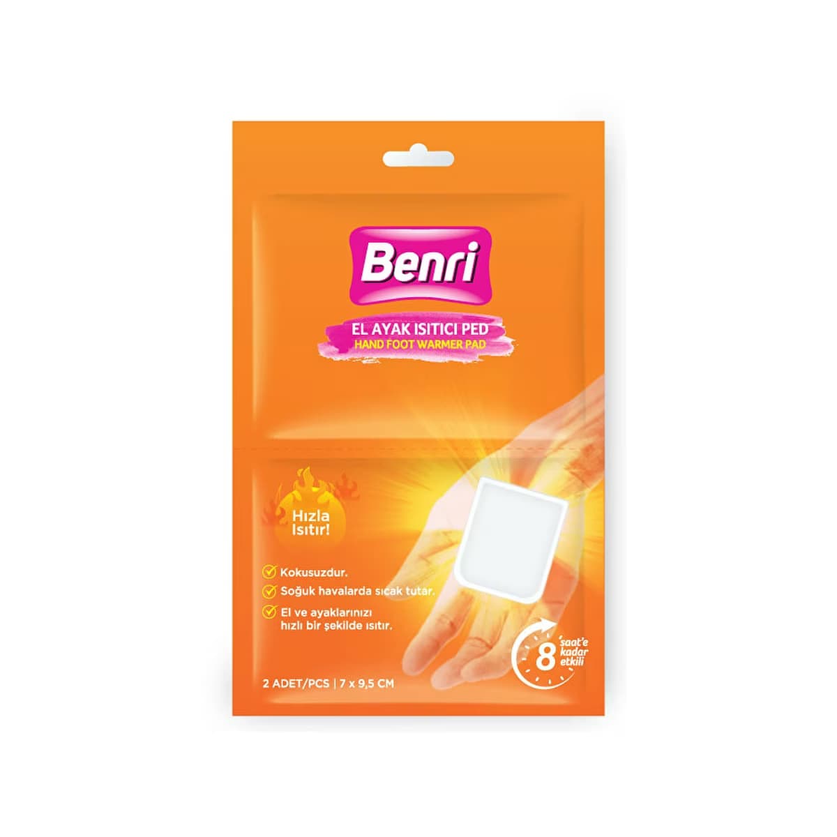 Benri El ve Ayak Isıtıcı Ped 2'li - Gratis