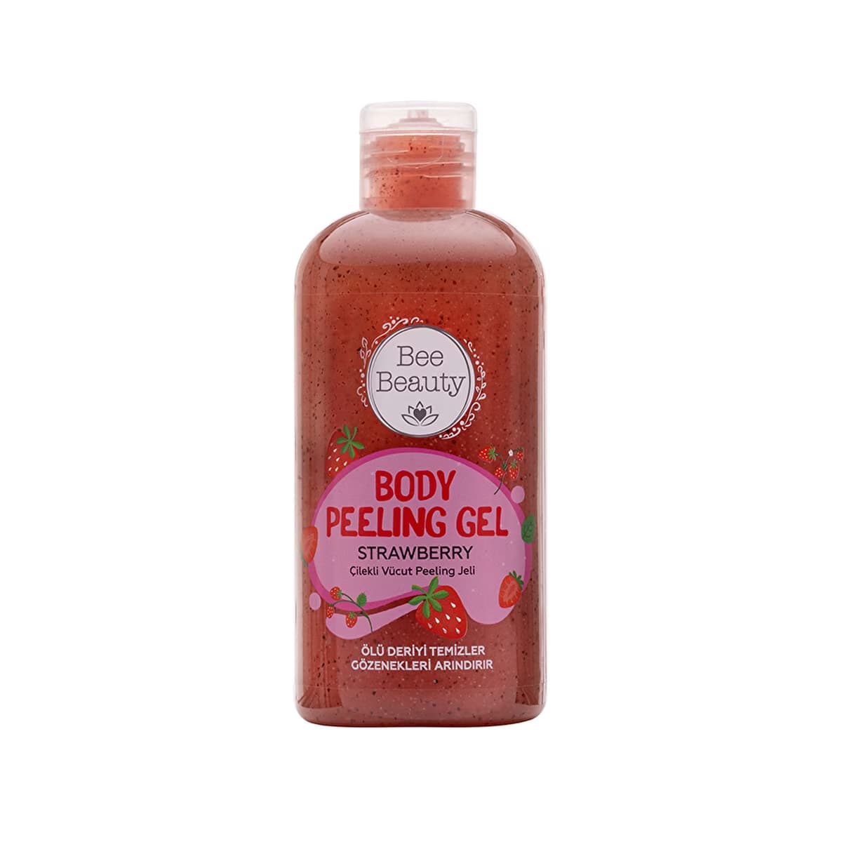 Bee Beauty Çilekli Vücut Peeling Jeli 250 ml - Gratis