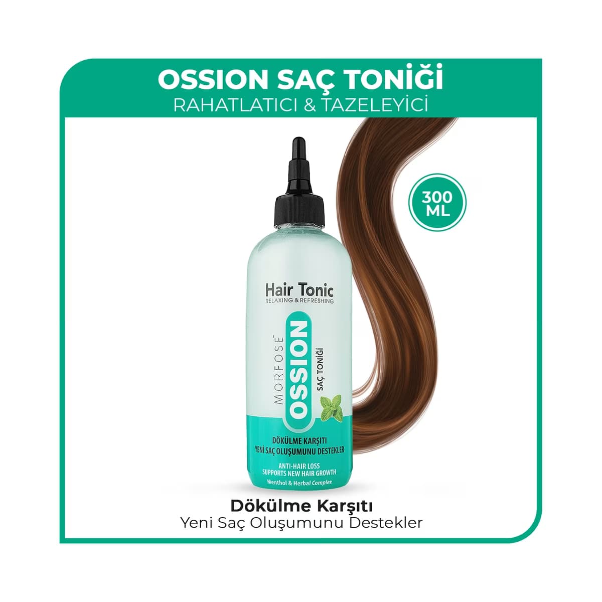 Morfose Ossion Dökülme Karşıtı Saç Toniği 300 ml - Gratis
