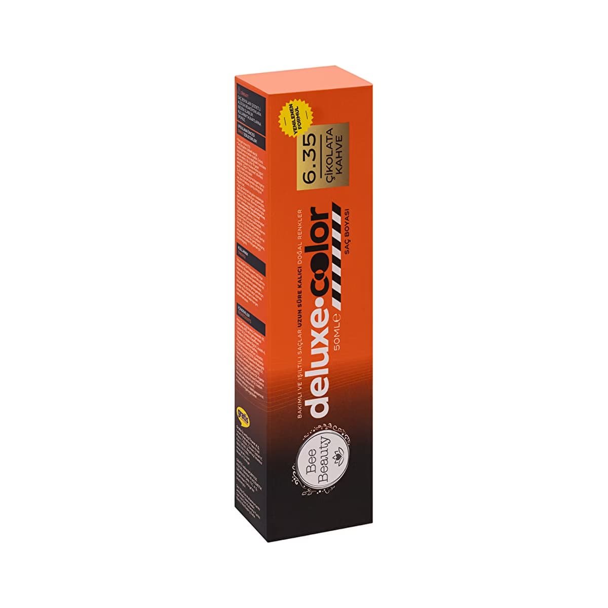 Bee Beauty Saç Boyası Tüp 50 ml 6.35 Çikolata Kahve - Gratis