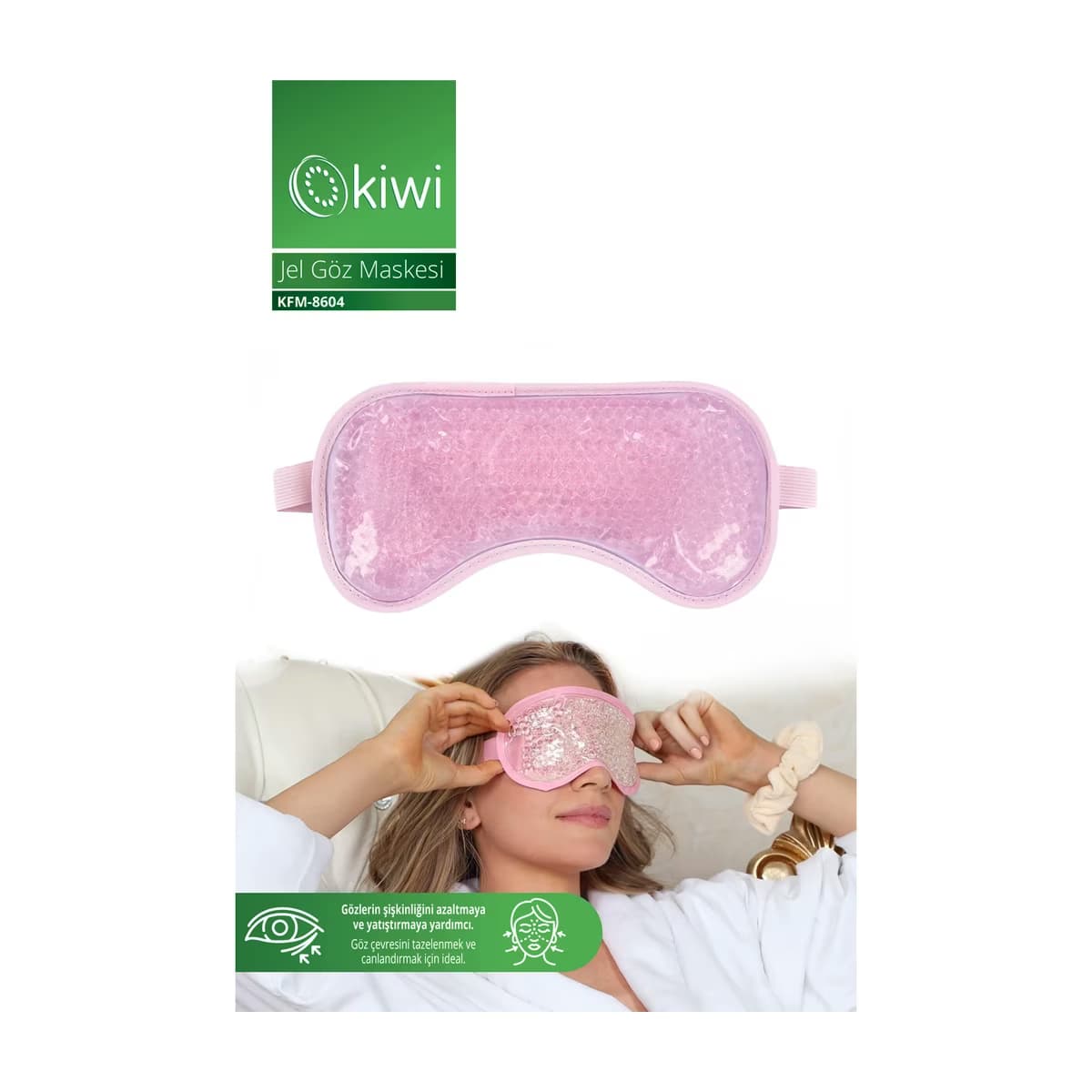 Kiwi Jel Göz Maskesi KFM-8604 - Gratis