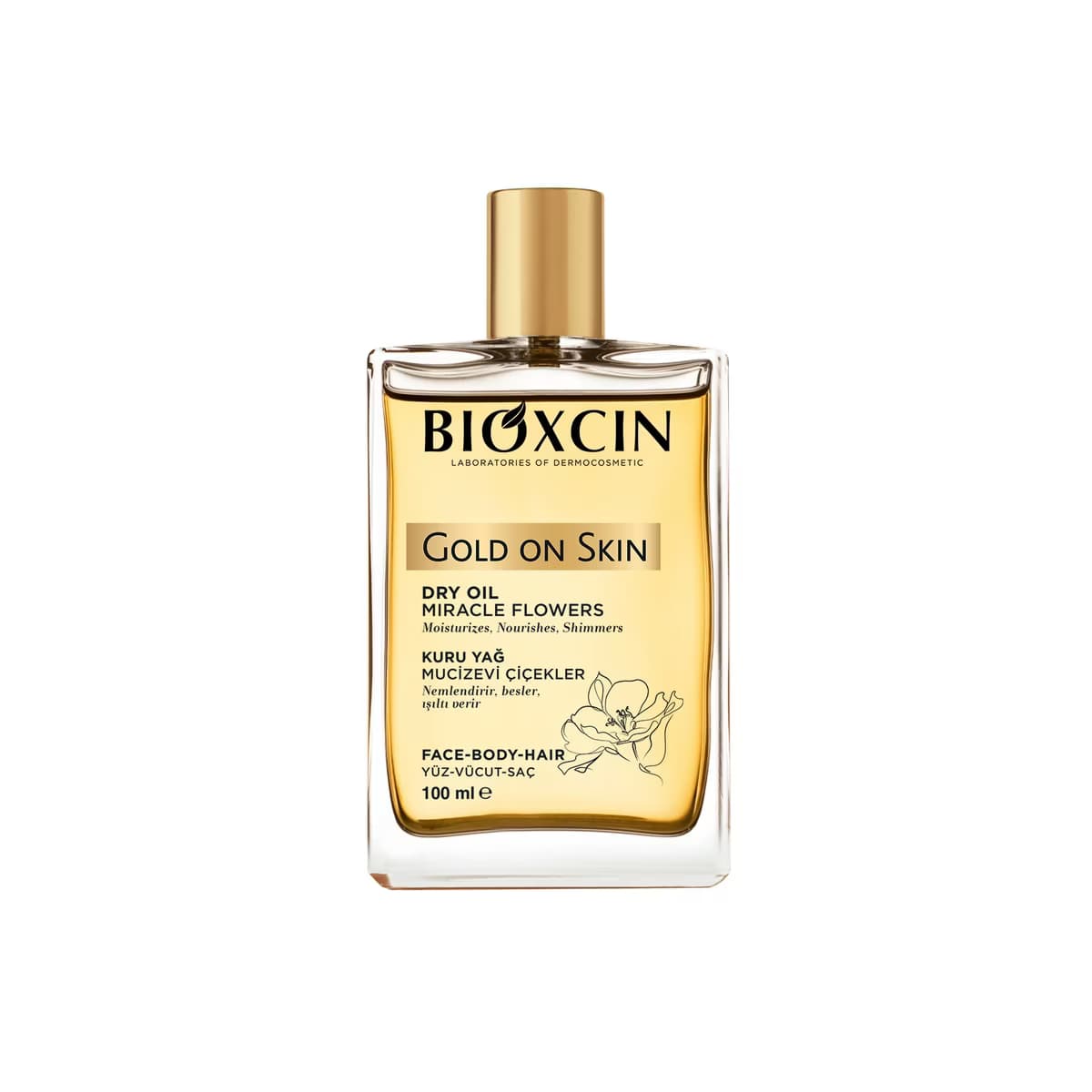 Bioxcin Gold on Skin Simsiz Kuru Vücut Yağı 100 ml - Gratis
