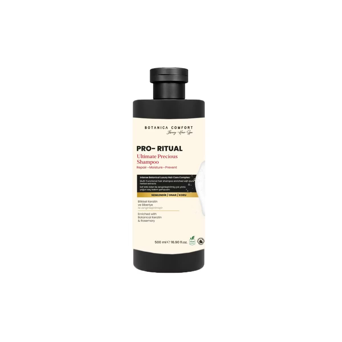 Botanica Comfort Ultimate Precious Şampuan 500 ml - Gratis