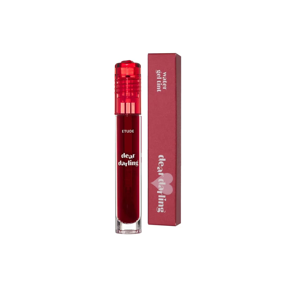 Etude Dear Darling Water Gel Tint 04 Plum Red - Gratis