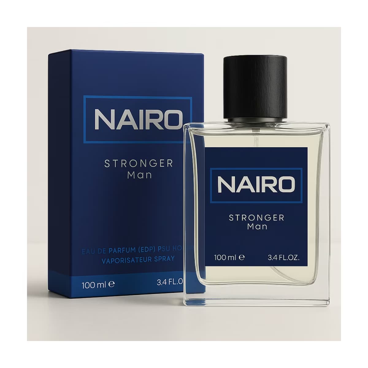 Nairo Stronger Man EDP Erkek Parfüm 100 ml - Gratis