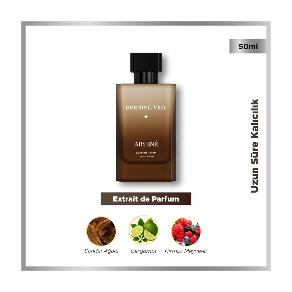 Aryene Burning Veil Debut Extrait de Parfum Erkek Parfümü 50 ml - Gratis