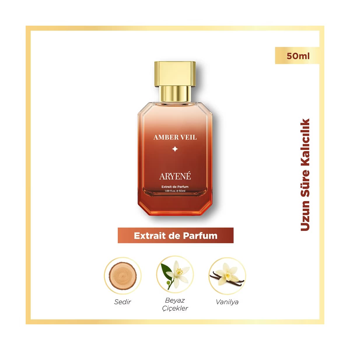 Aryene Amber Veil Debut Extrait de Parfum Kadın Parfümü 50 ml - Gratis