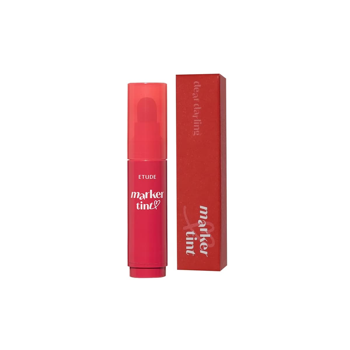 Etude Dear Darling Marker Tint 01 Raspberry Pop - Gratis
