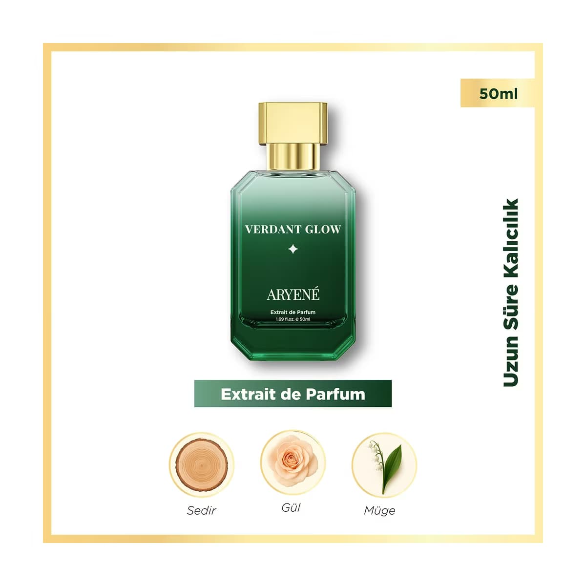 Aryene Verdant Glow Debut Extrait de Parfum Kadın Parfümü 50 ml - Gratis