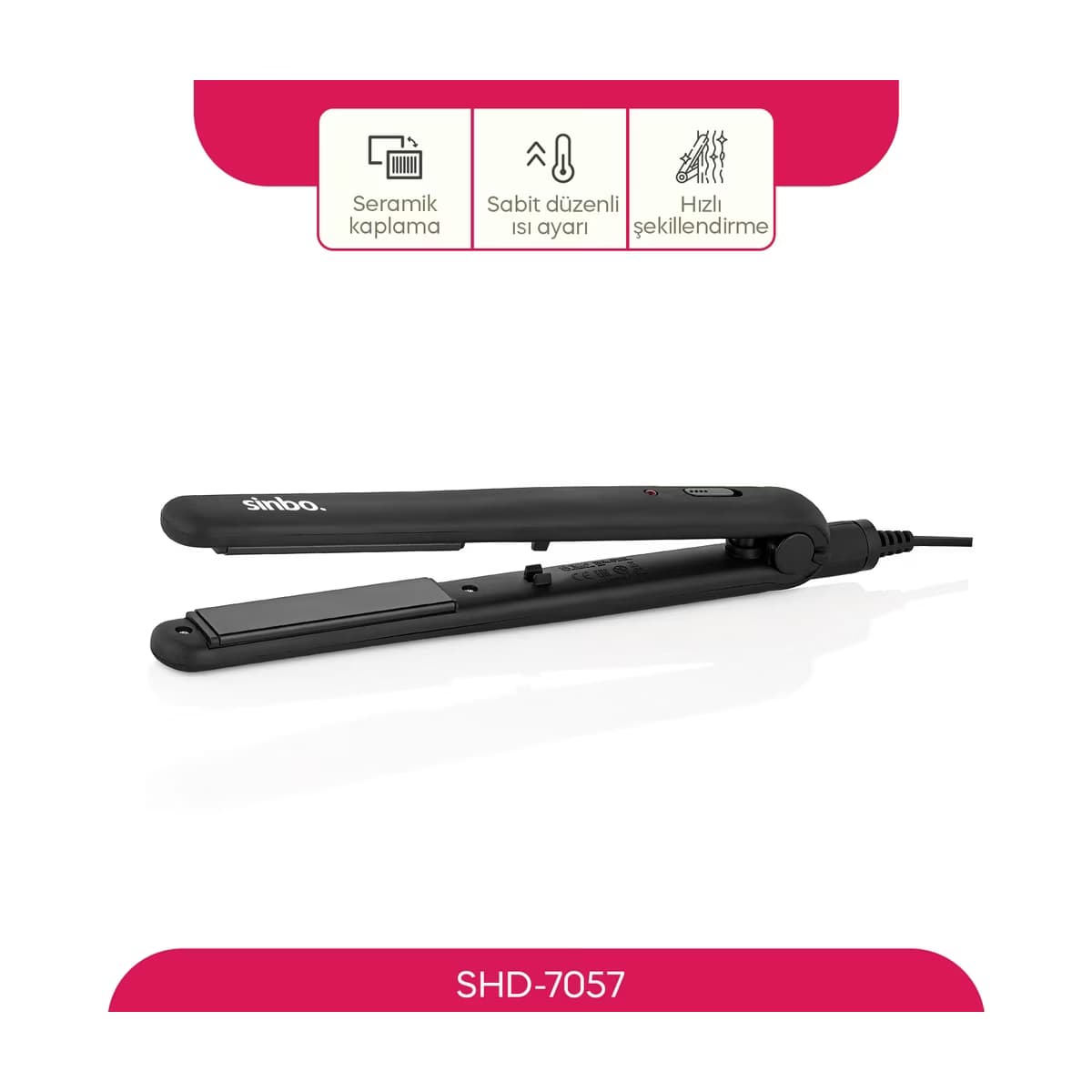 Sinbo Saç Düzleştirici SHD-7057 - Gratis