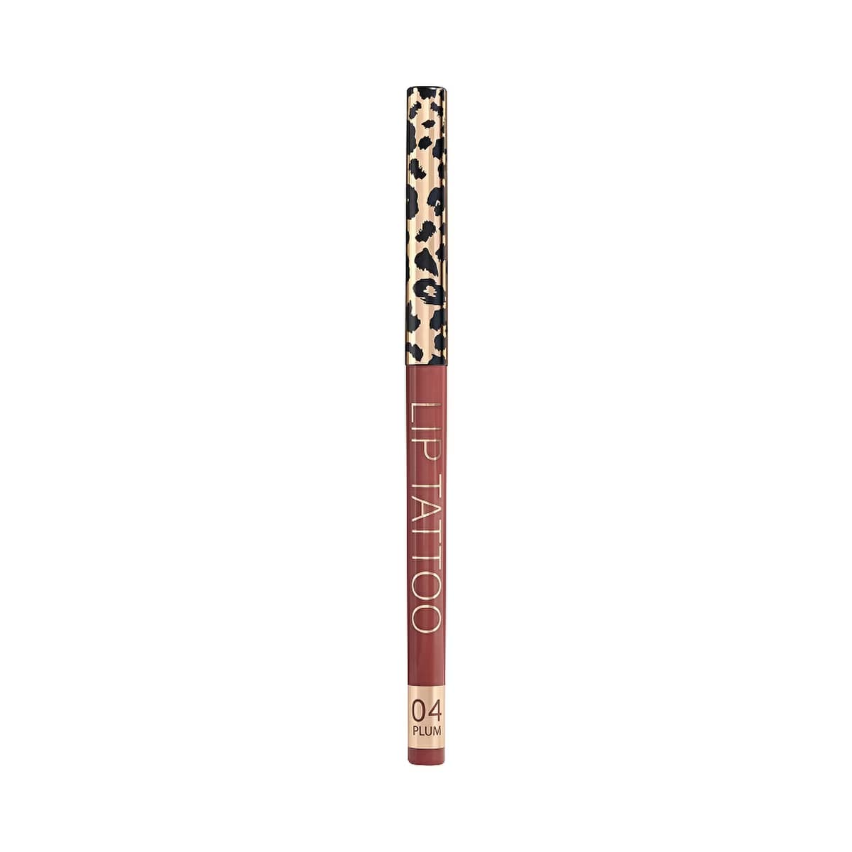 Stellary Automatic Lip Liner 04 Plum - Precise Application & Matte Finish - Gratis