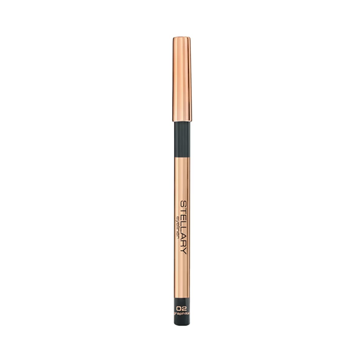 Stellary Eyeliner Pencil 02 Graphite - Smooth Application & Long-Lasting Wear - Gratis