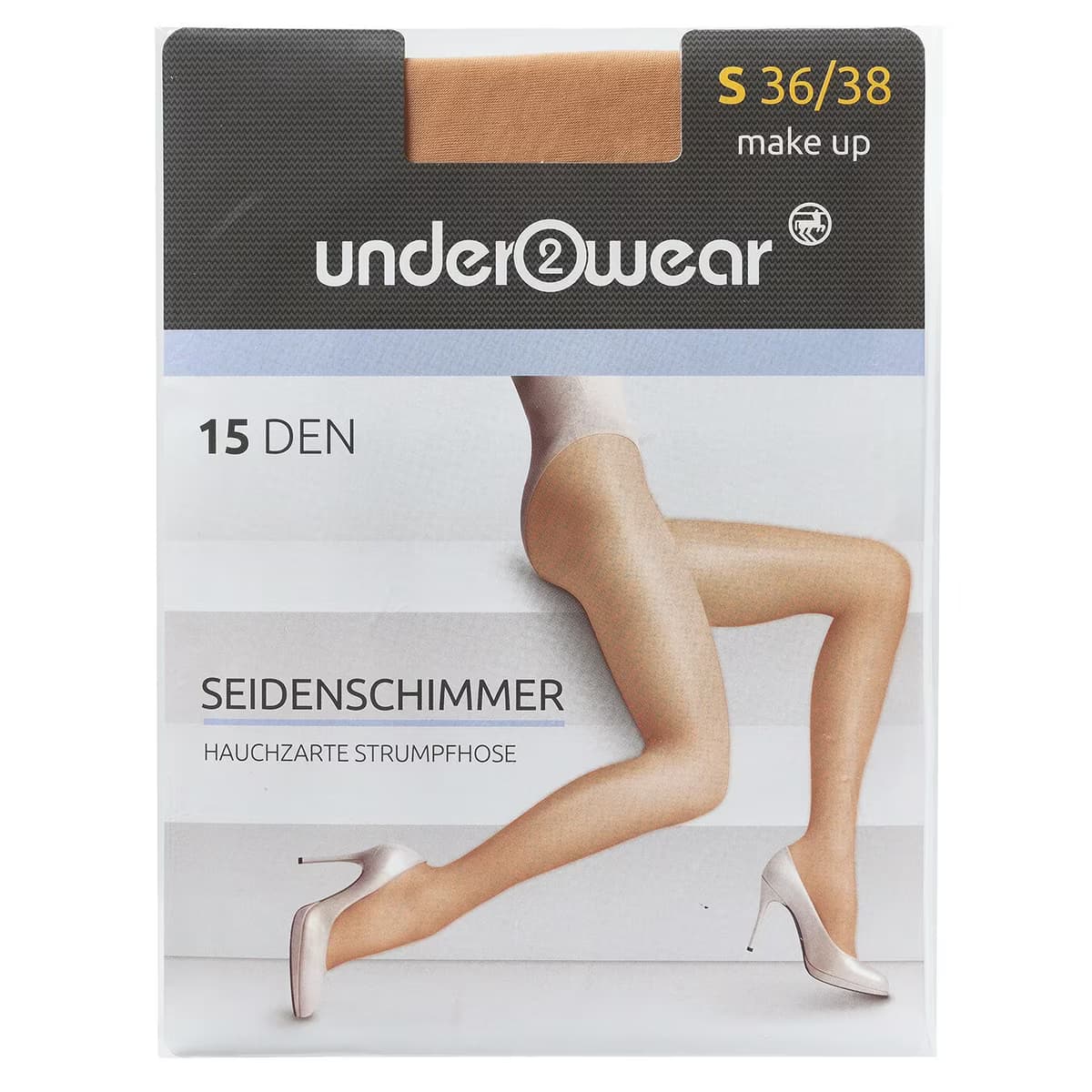 Underwear Külotlu İnce Çorap 15 den, Ten Rengi, Parlak 36/38 Beden
