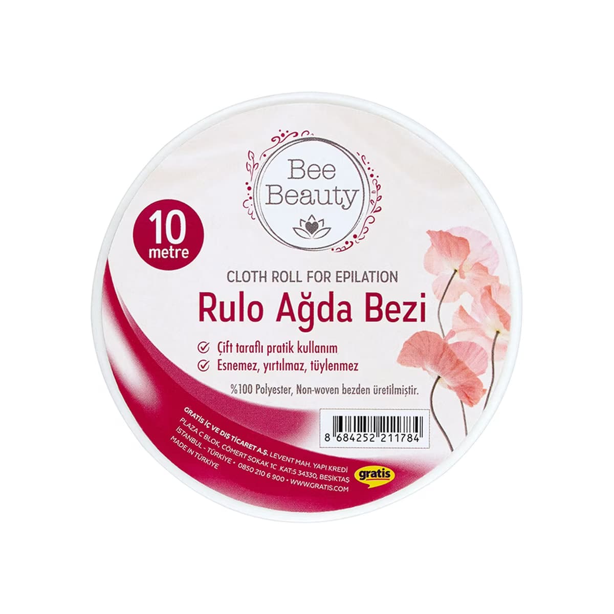 Bee Beauty Rulo Ağda Bezi 10 Metre - Gratis