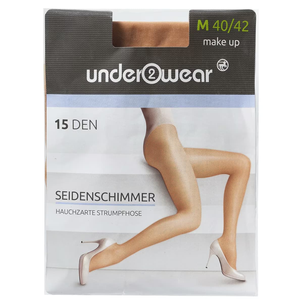 Underwear Külotlu İnce Çorap 15 den, Ten Rengi, Parlak 40/42 Beden