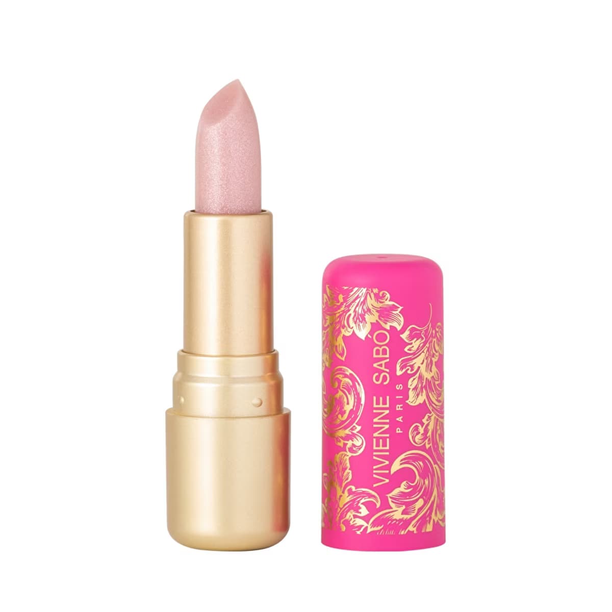 Vivienne Sabo Colored Lip Balm Ruj 03 Rose - Delicate Pink Hue & Moisturizing Care - Gratis