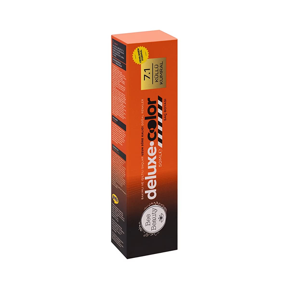 Bee Beauty Saç Boyası Tüp 50 ml 7.1 Küllü Kumral - Gratis