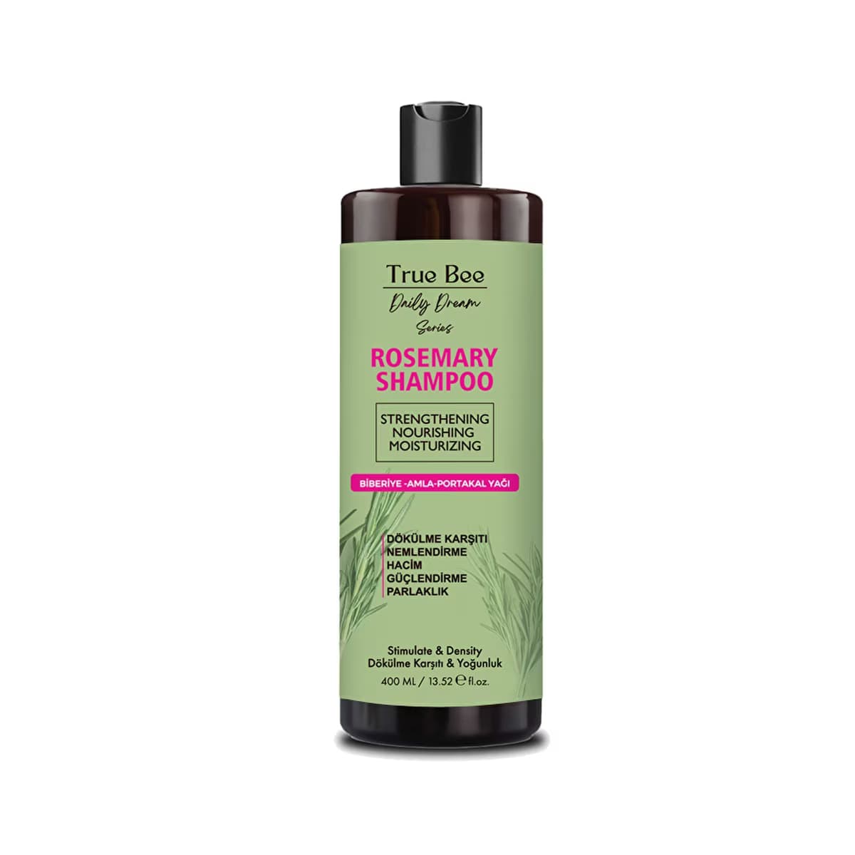 True Bee Daily Dream Mucize Biberiye Kompleks Şampuan 400 ml - Gratis