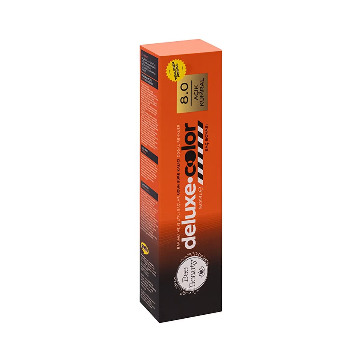 Bee Beauty Saç Boyası Tüp 50 ml 8.0 Açık Kumral - Gratis