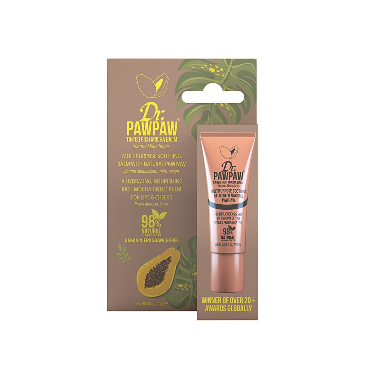 Dr. Pawpaw Tinted Rich Mocha Balm 10 ml - Gratis