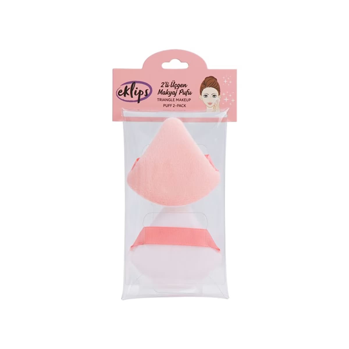 Eklips 2'li Üçgen Makyaj Puffu - Gratis