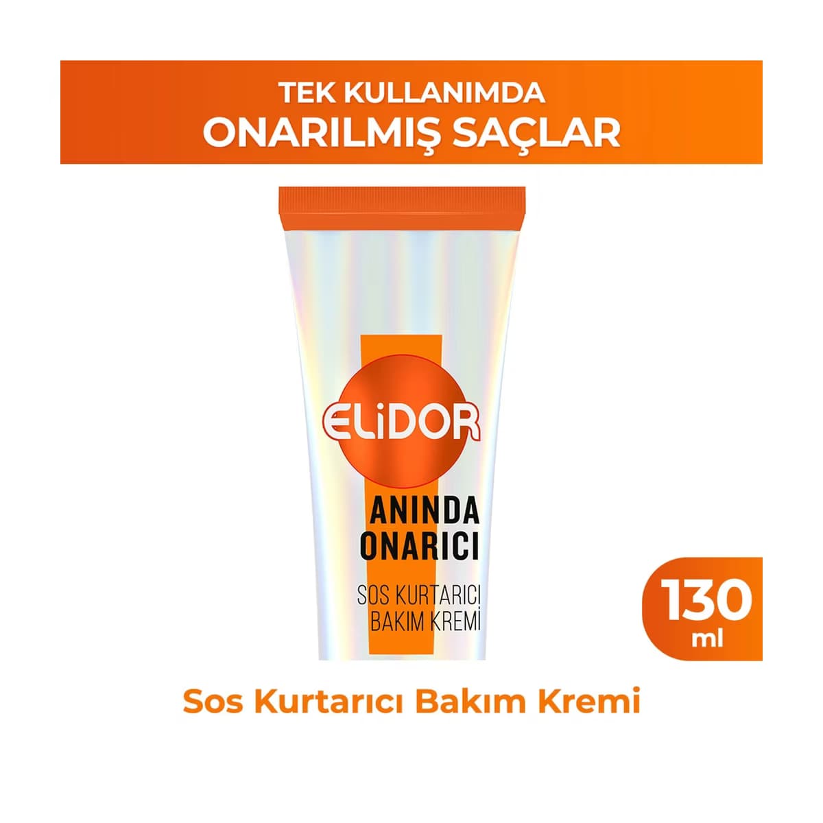 Elidor Anında Onarıcı SOS Kurtarıcı Saç Bakım Kremi 130 ml - Gratis