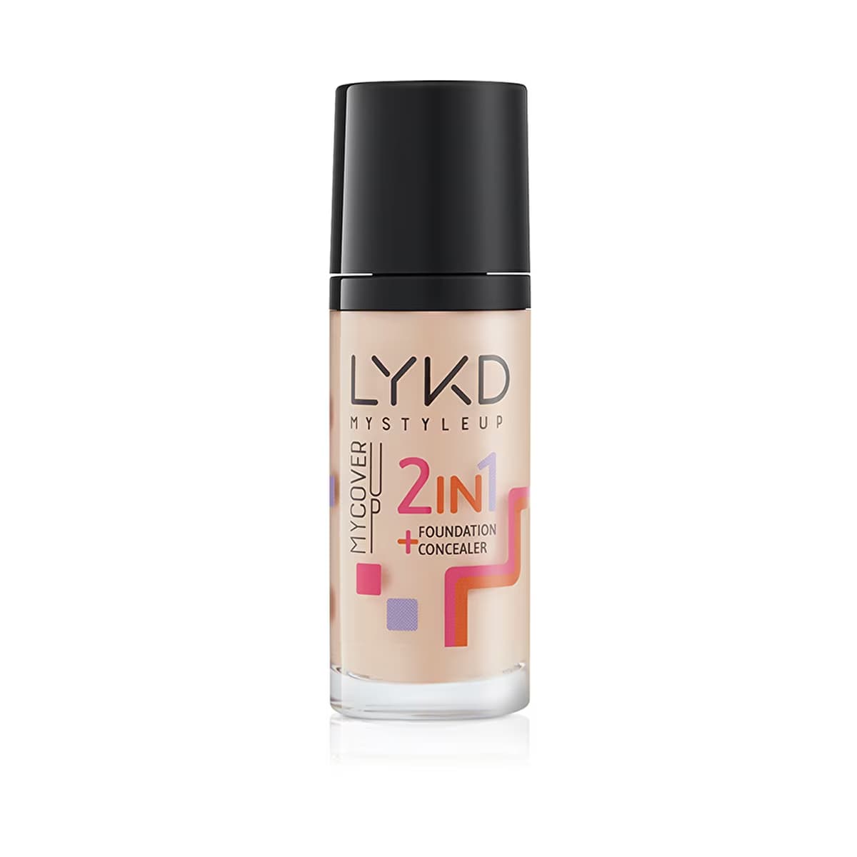 LYKD 2 in 1 Fondöten 130 Soft Fair - Gratis