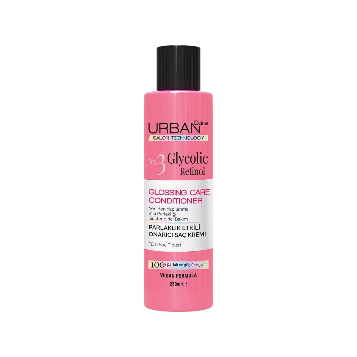Urban Care No.3 Glycolic Retinol Parlaklık Etkili Onarıcı Saç Kremi 250 ml - Gratis
