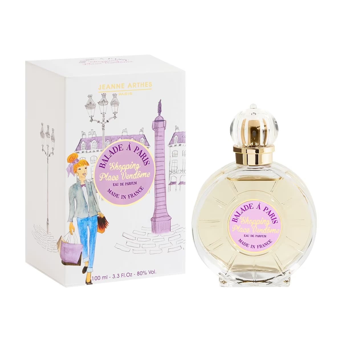 Jeanne Arthes French Way Of Life Balade A Paris Shopping Place Vendome EDP Kadın Parfüm 100 ml - Gratis