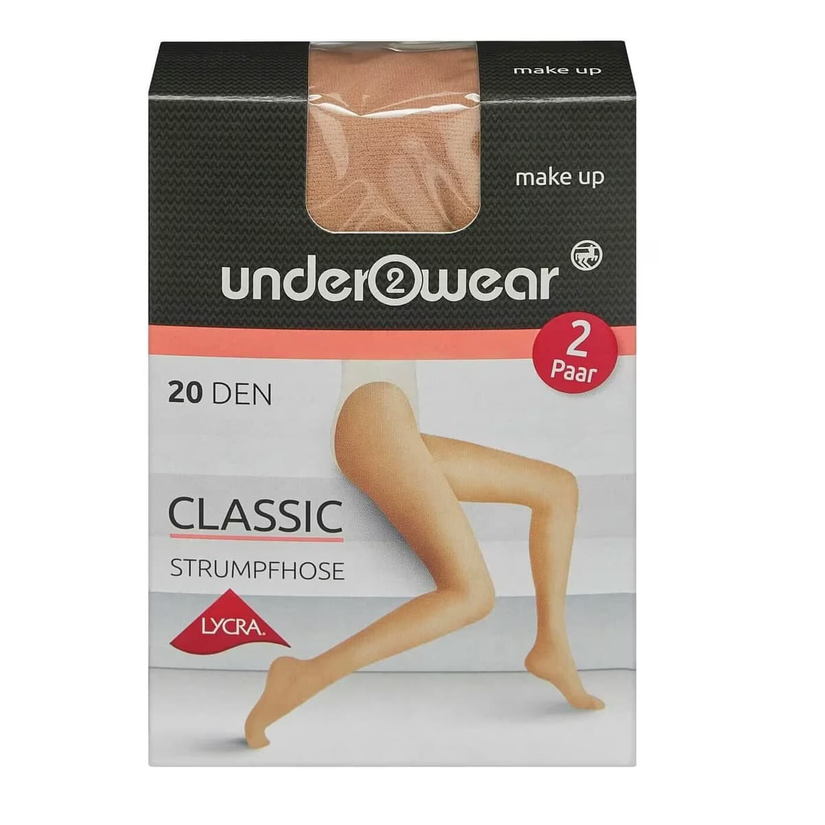 Underwear Likralı Külotlu İnce Çorap 20 den, Ten Rengi 36/38 Beden