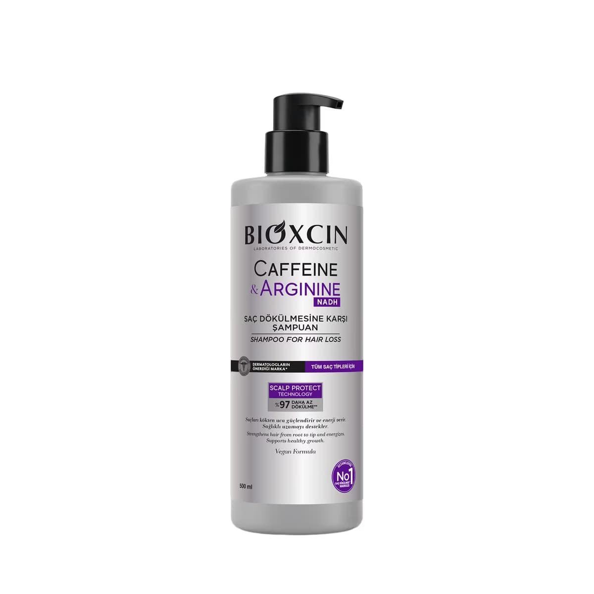 Bioxcin Caffein & Arginine Saç Dökülmesine Karşı Şampuan 500 ml - Gratis