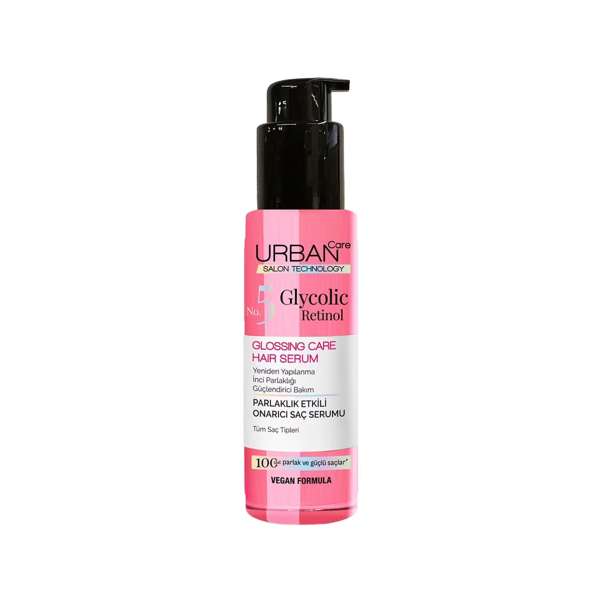 Urban Care No.5 Glycolic Retinol Parlaklık Etkili Onarıcı Saç Bakım Serumu 100 ml - Gratis