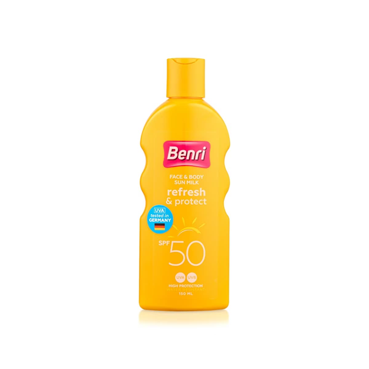 Benri Ferahlık & Koruma Güneş Sütü 50SPF 150 ml - Gratis