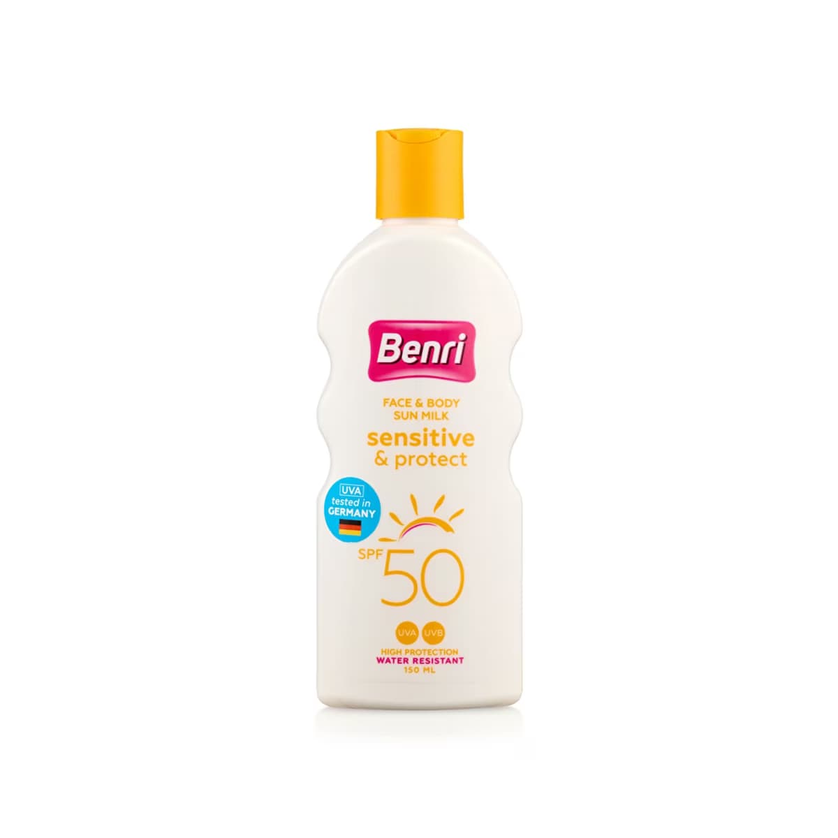 Benri Hassas & Koruma Güneş Sütü 50SPF 150 ml - Gratis