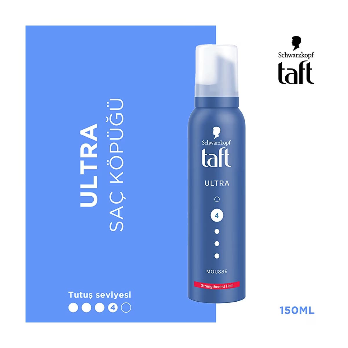 Taft Ultra Saç Köpüğü 150 ml - Gratis