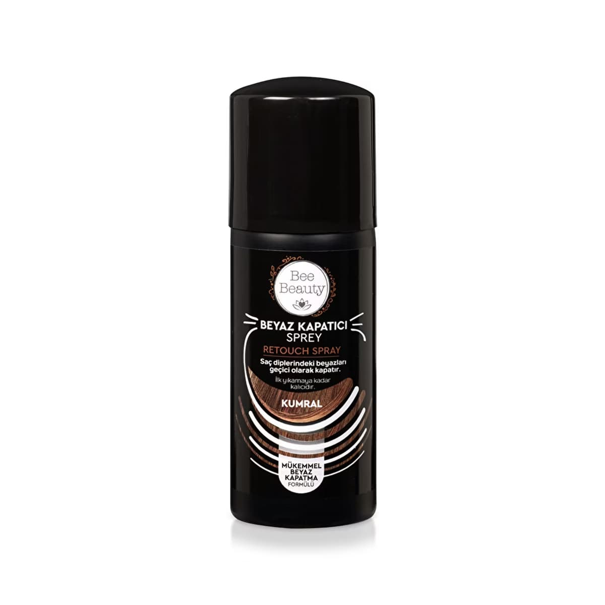 Bee Beauty Beyaz Kapatıcı Sprey Kumral 75 ml - Gratis
