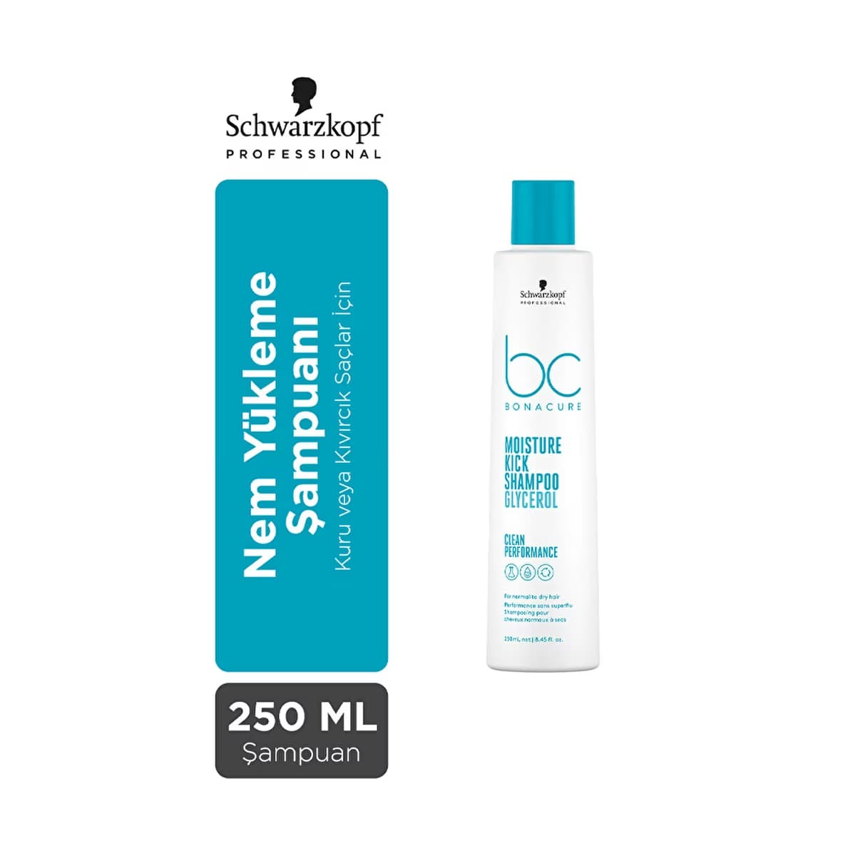 Bonacure Clean Nem Yükleme Şampuanı 250 ml - Gratis