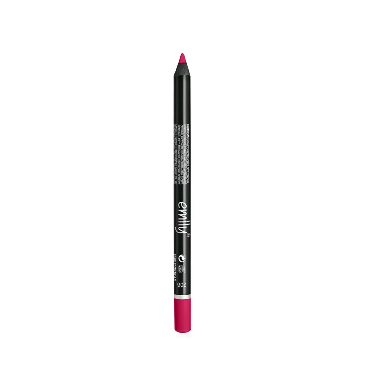 Emily Long Lasting Lip Pencil Dudak Kalemi 206 - Gratis