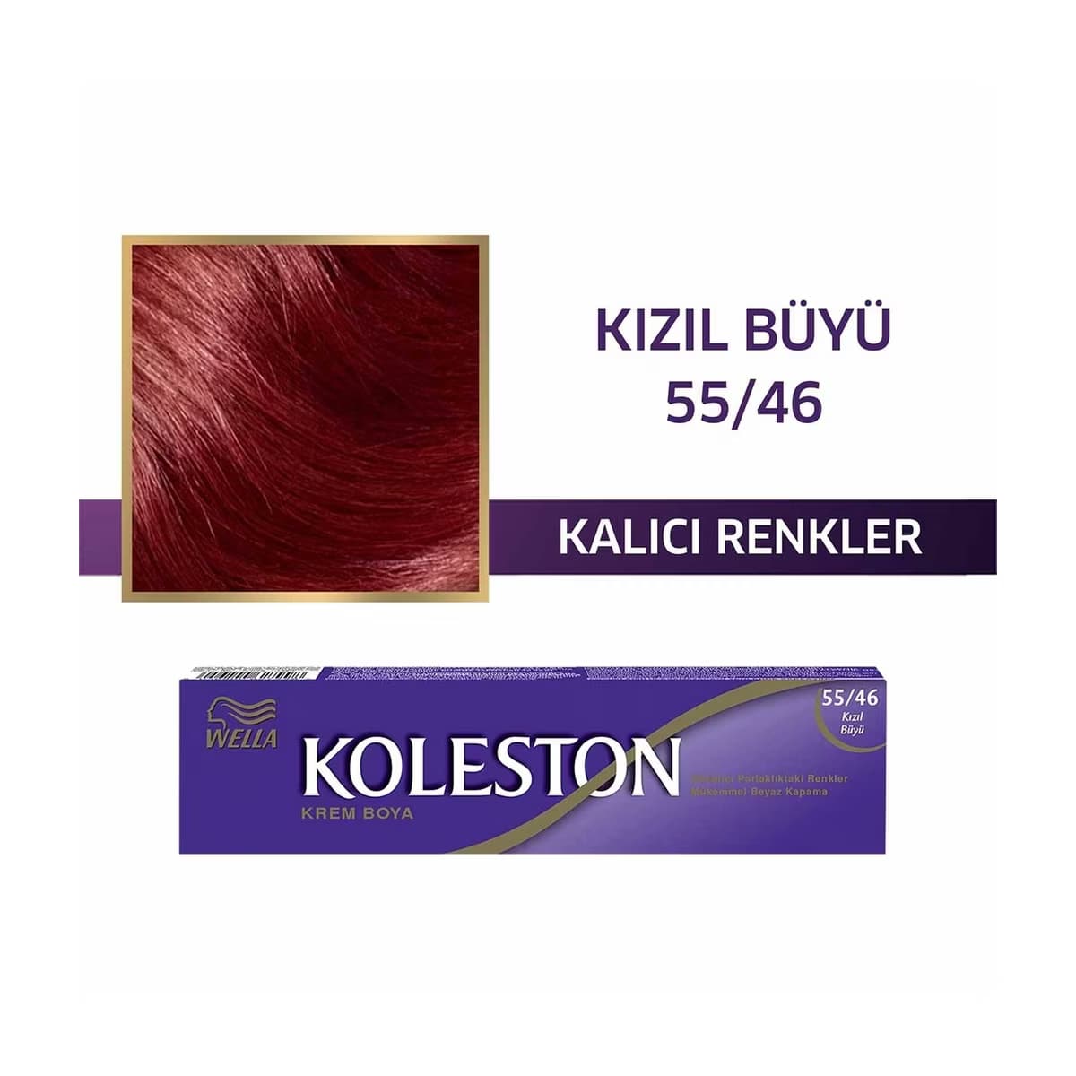 Wella Koleston Single Tüp Boya 55/46 Kızıl Büyü - Gratis