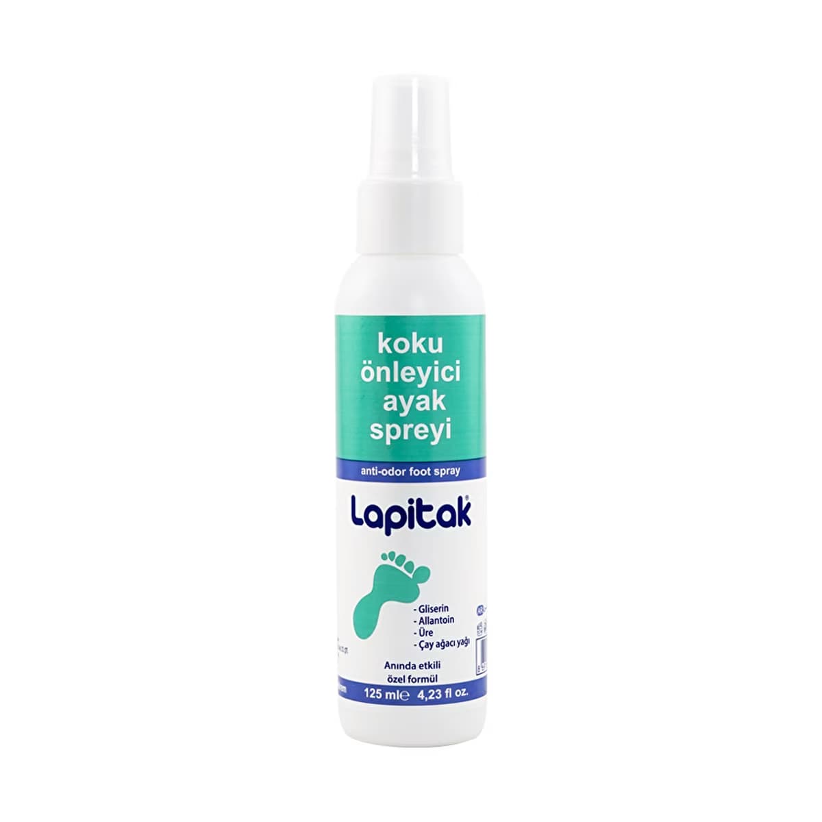 Lapitak Koku Önleyici Ayak Spreyi 125 ml - Gratis