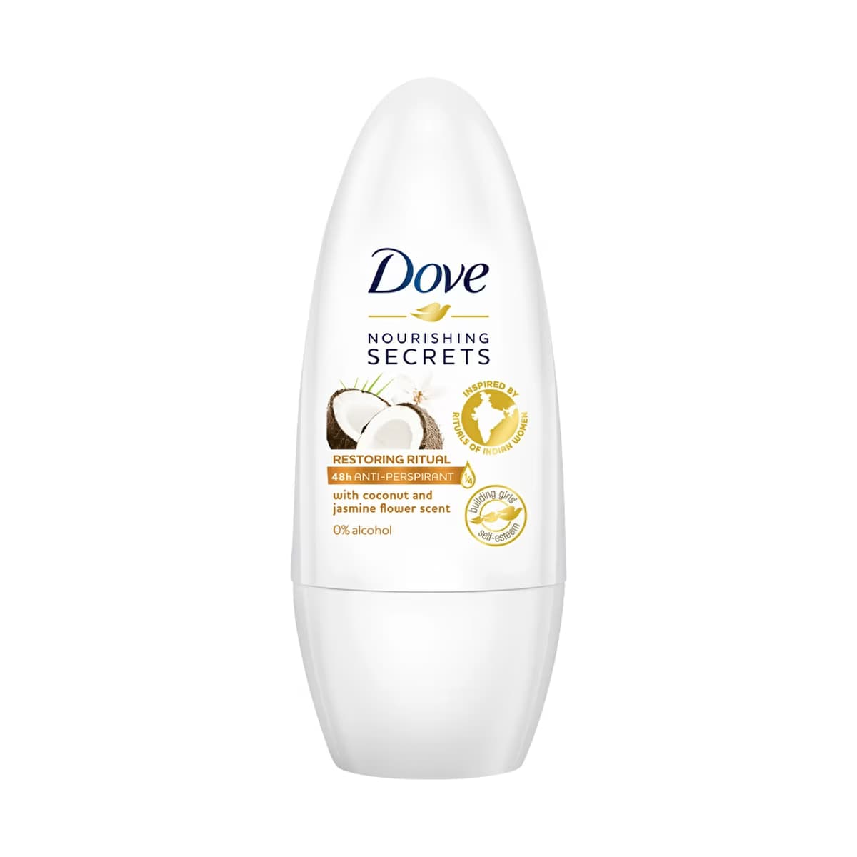 Dove Kadın Deodorant Hindistan Cevizi Roll-On 50 ml - Gratis