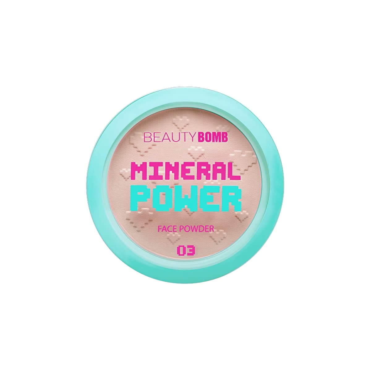 Beauty Bomb Mineral Pudra 03 - Matte Finish Mineral Pudra for Oily Skin - Gratis