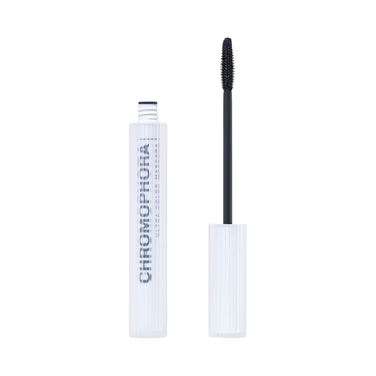 Influence Beauty Color Mascara Chromophora 05 Obsidian Shadow - Vibrant Color Mascara for Bold Eye Looks - Gratis
