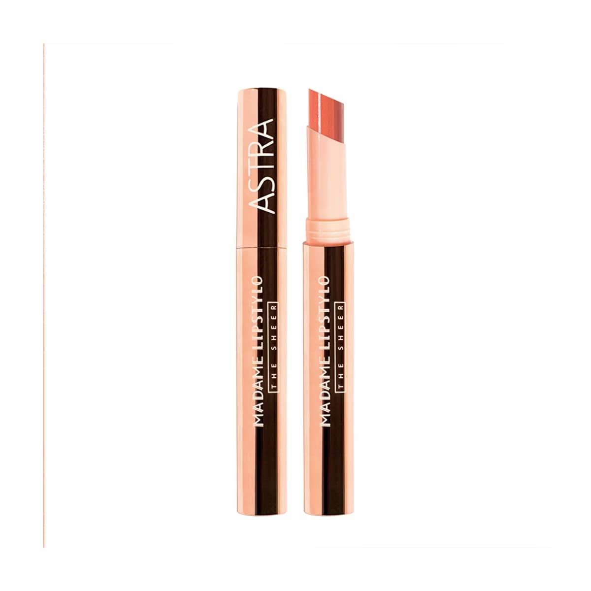Astra Madame Lipstylo The Sheer Parlak Ruj 02 Voila De Nude - Gratis