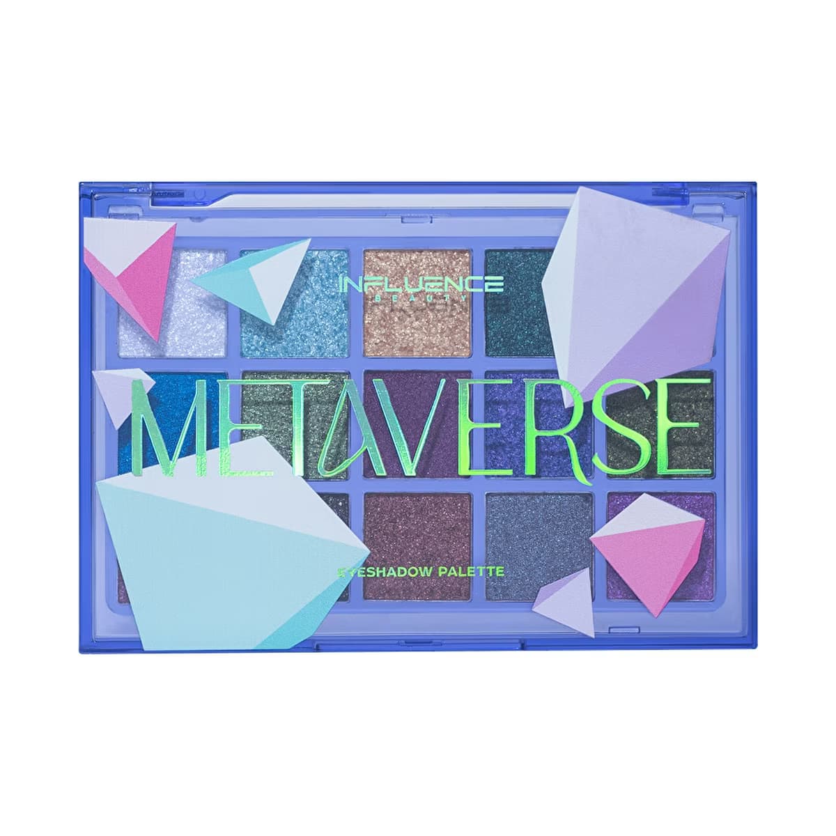 Influence Beauty Far Paleti Metaverse 01 Virtual Reality - 9-Color Eyeshadow Palette with Futuristic Hues - Gratis
