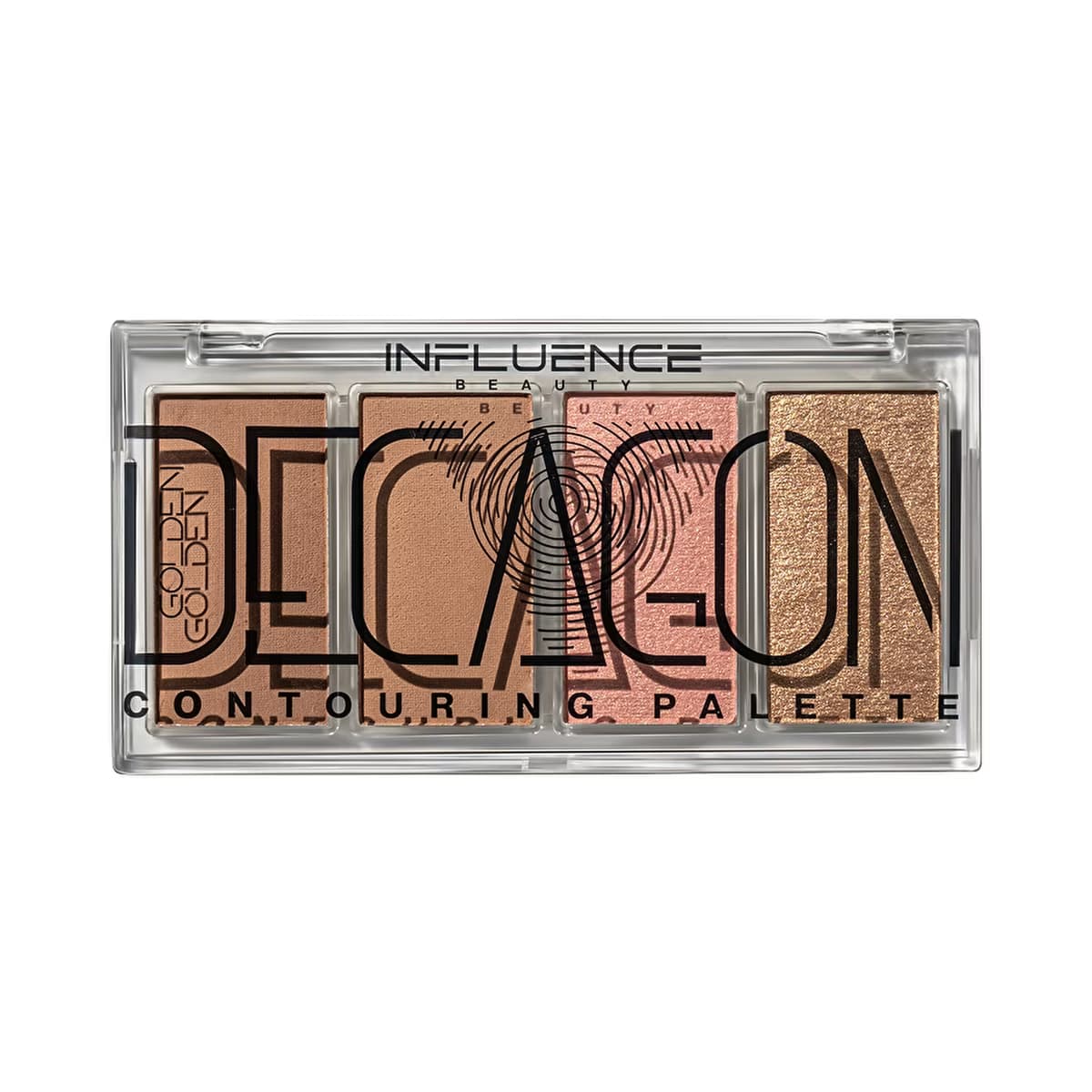 Influence Beauty Kontür Paleti Golden Decagon 01 Sculpt & Glow - 4in1 Contour Palette with Highlighter - Gratis