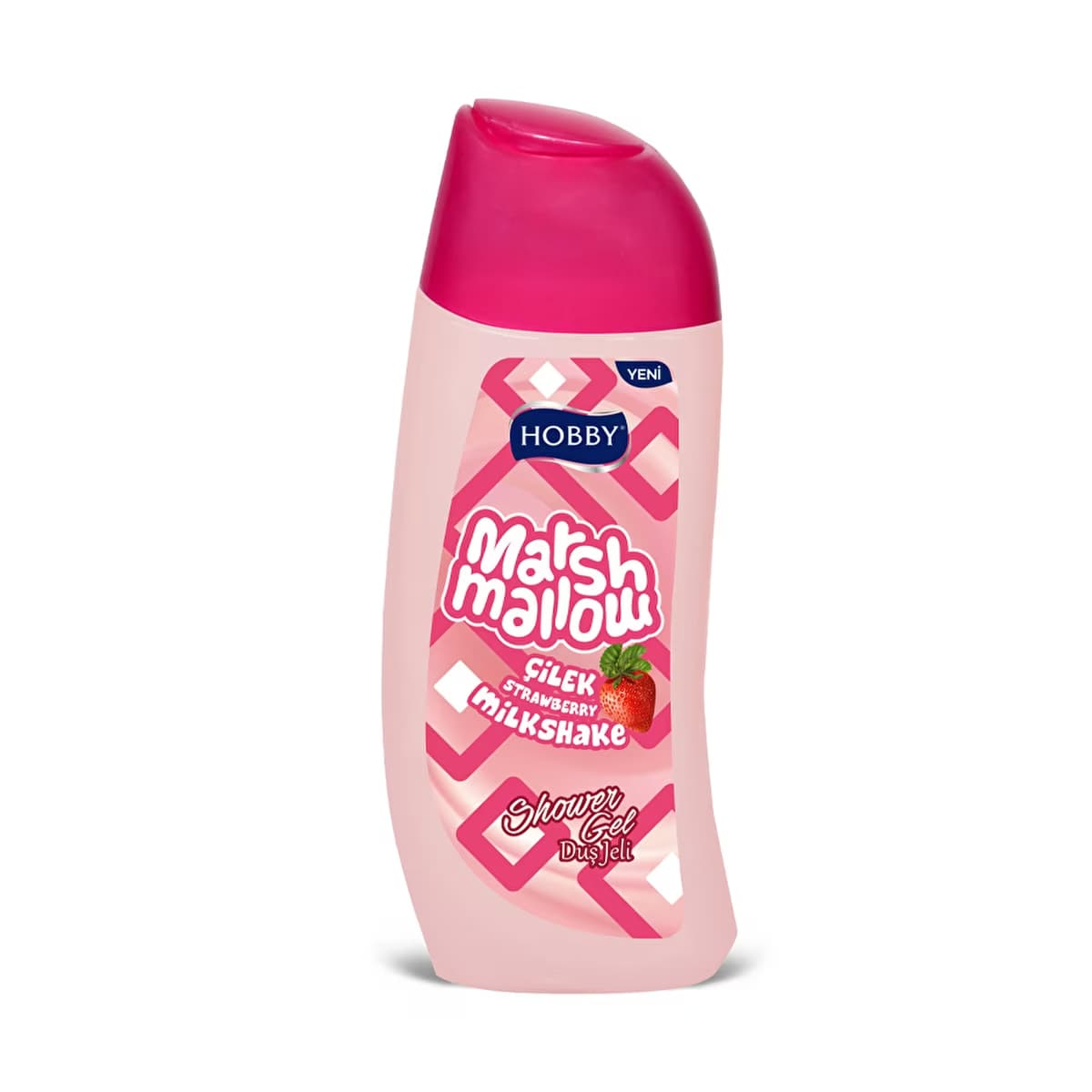 Hobby Marshmallow Duş Jeli Çilek 500 ml - Gratis